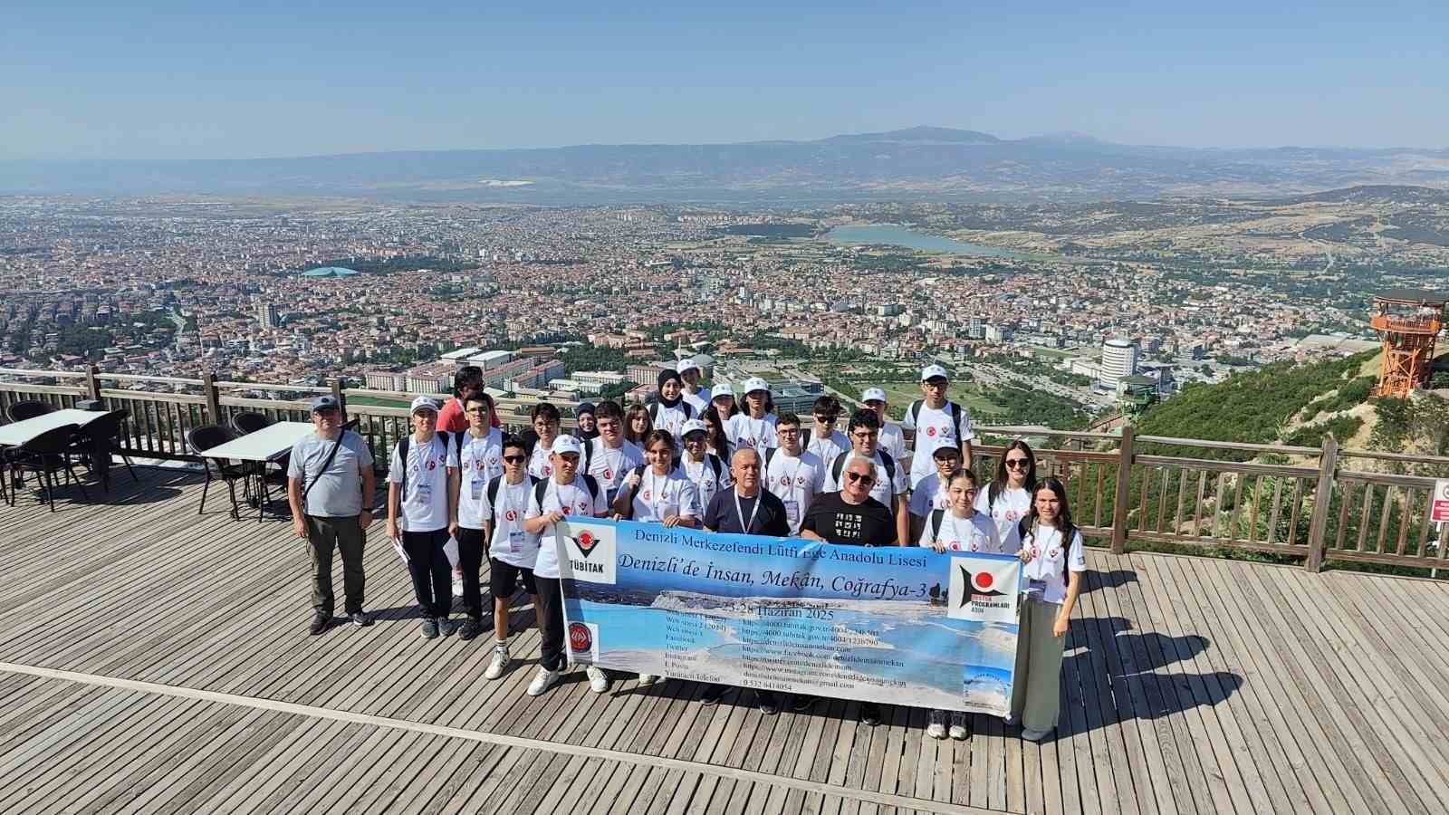 Denizli’nin gençleri doğa eğitiminde buluştu
