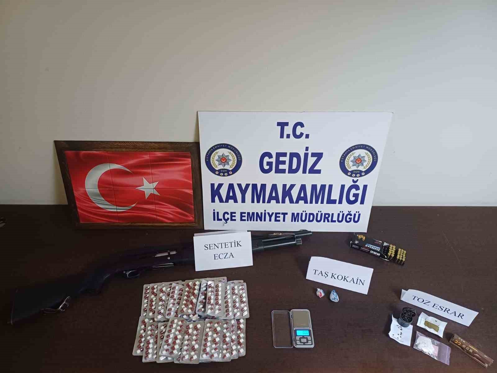 Kütahya’da uyuşturucu operasyonu: 2 kişi tutuklandı