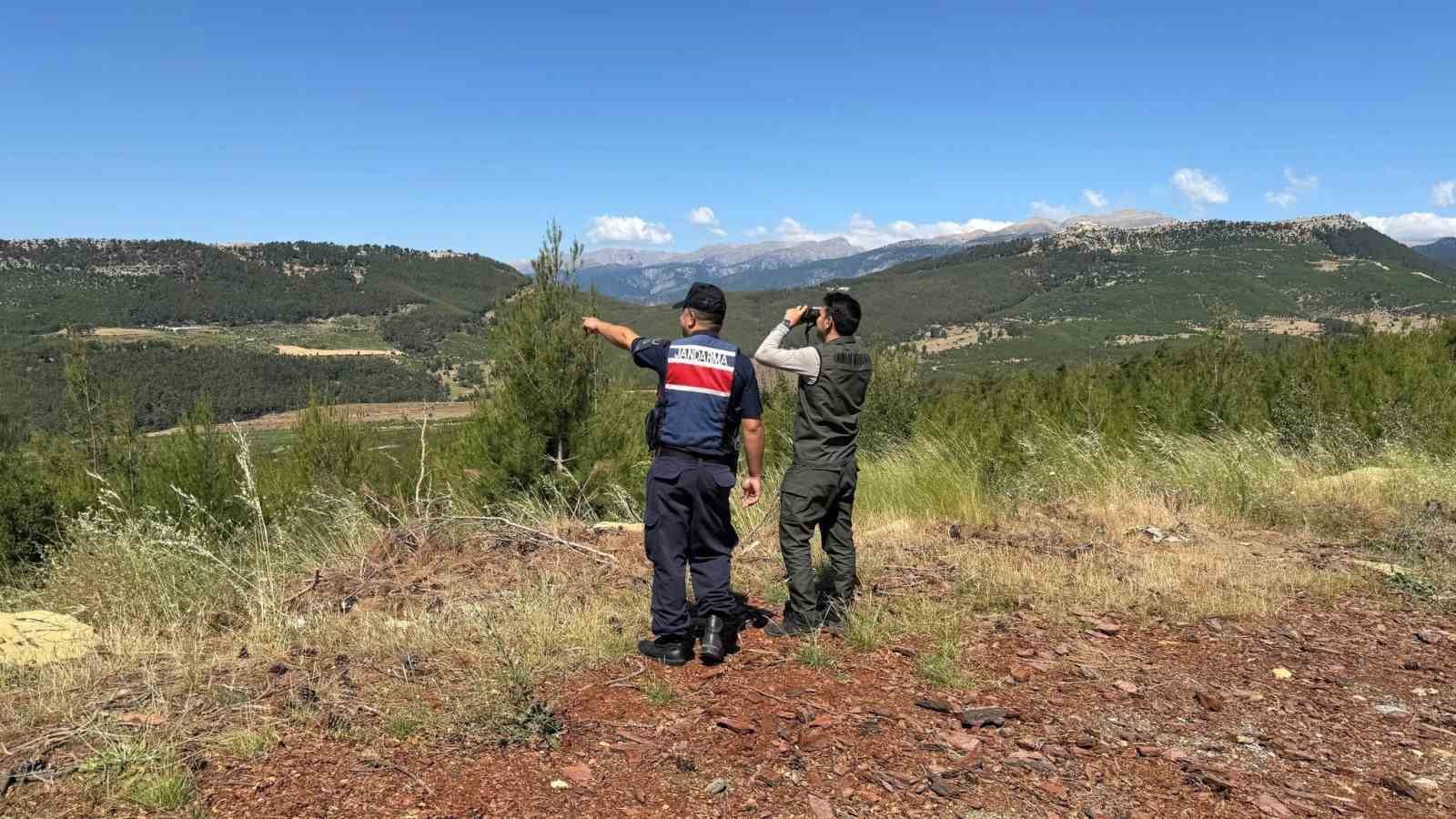 Tarsus’ta orman yangınlarına karşı ortak devriye
