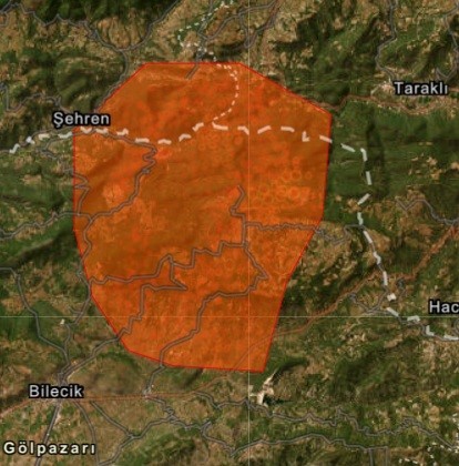 Taraklı orman yangınından geriye kalanlar

