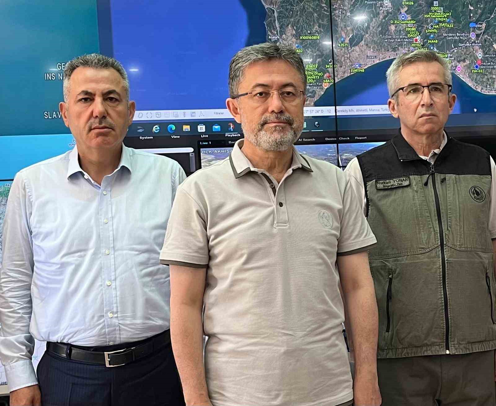 Bakan Yumaklı: "Yangınlarda düne göre çok iyiyiz"