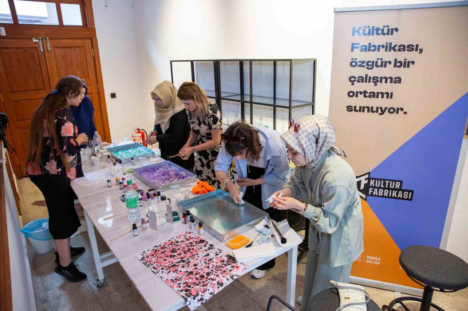 Kültür Fabrikası’nda sanat atölyeleri başladı