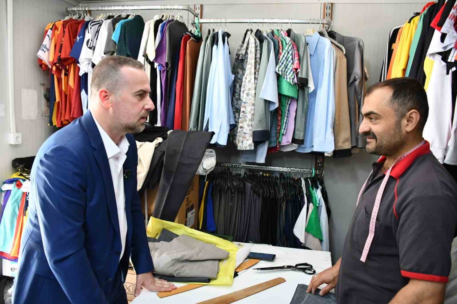 MAGİNDER heyeti Doğanşehir&rsquo;de esnaf ve vatandaşlarla buluştu
