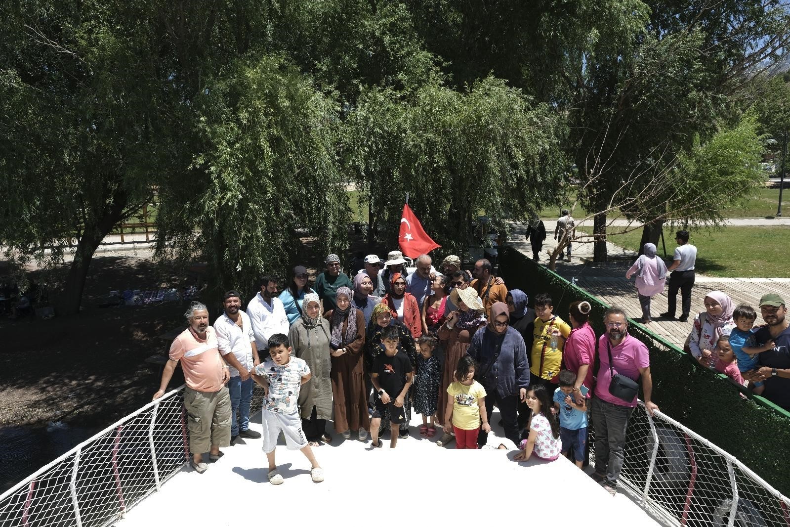 Doğaseverler Gölbaşı ilçesine hayran kaldı