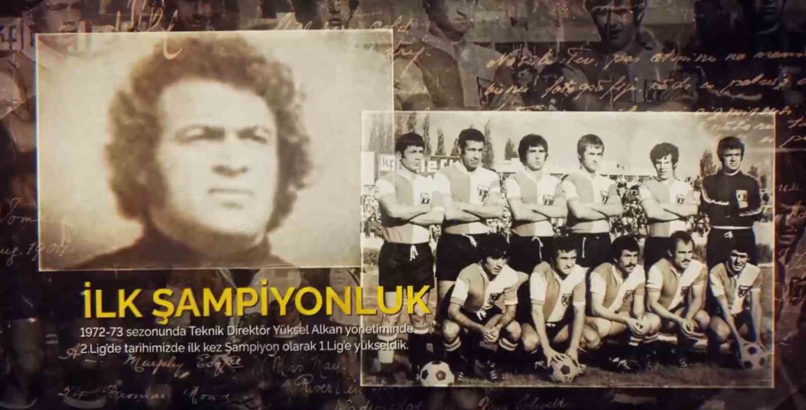 Kayserispor 59 yaşında