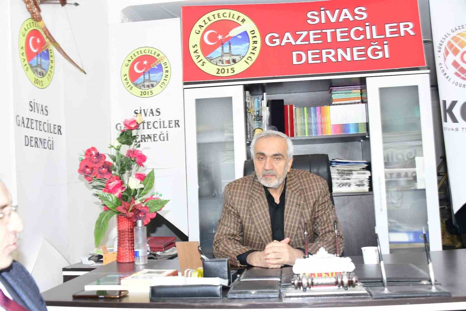 Dini değerlere saygısızlık eden dergiye Sivas Gazeteciler Derneği&rsquo;nden tepki

