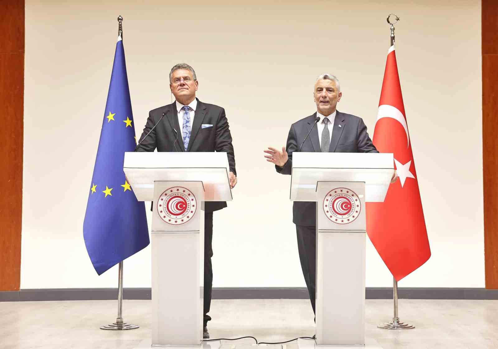 Bakan Bolat: "AB Gümrük Birliği’nin güncellenmesi bir tercih değil bir zorunluluktur"