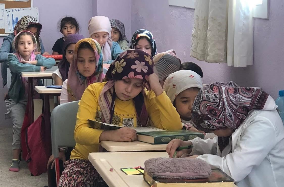 Sarıgöl’de Kur’an Kursunda 15 yıllık gelenek sürüyor
