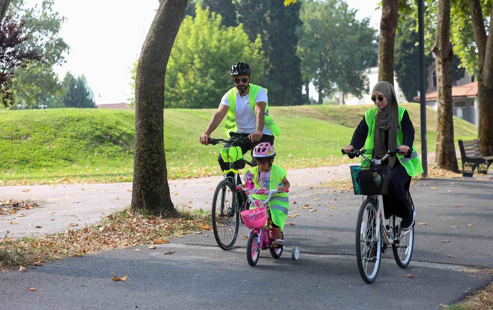 Sakarya&rsquo;da pedallar aile i&ccedil;in d&ouml;necek
