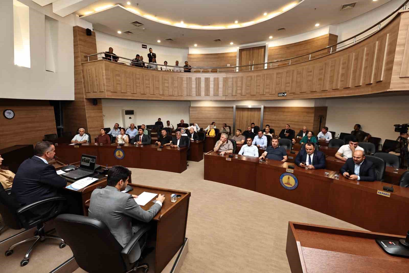 Şahinbey Belediyesi Temmuz Ayı meclis toplantısı yapıldı