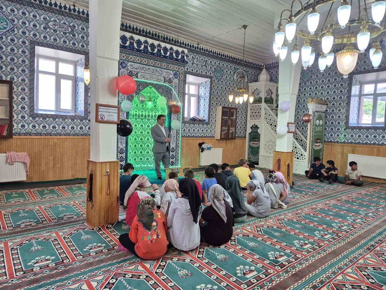 Akyaka&rsquo;da yaz Kur&rsquo;an Kursları başladı
