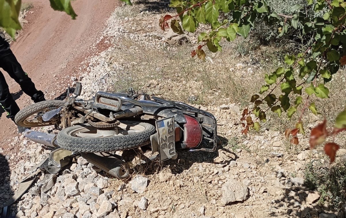 Beton mikser ile motosiklet çarpıştı: 1 kişi yaralandı