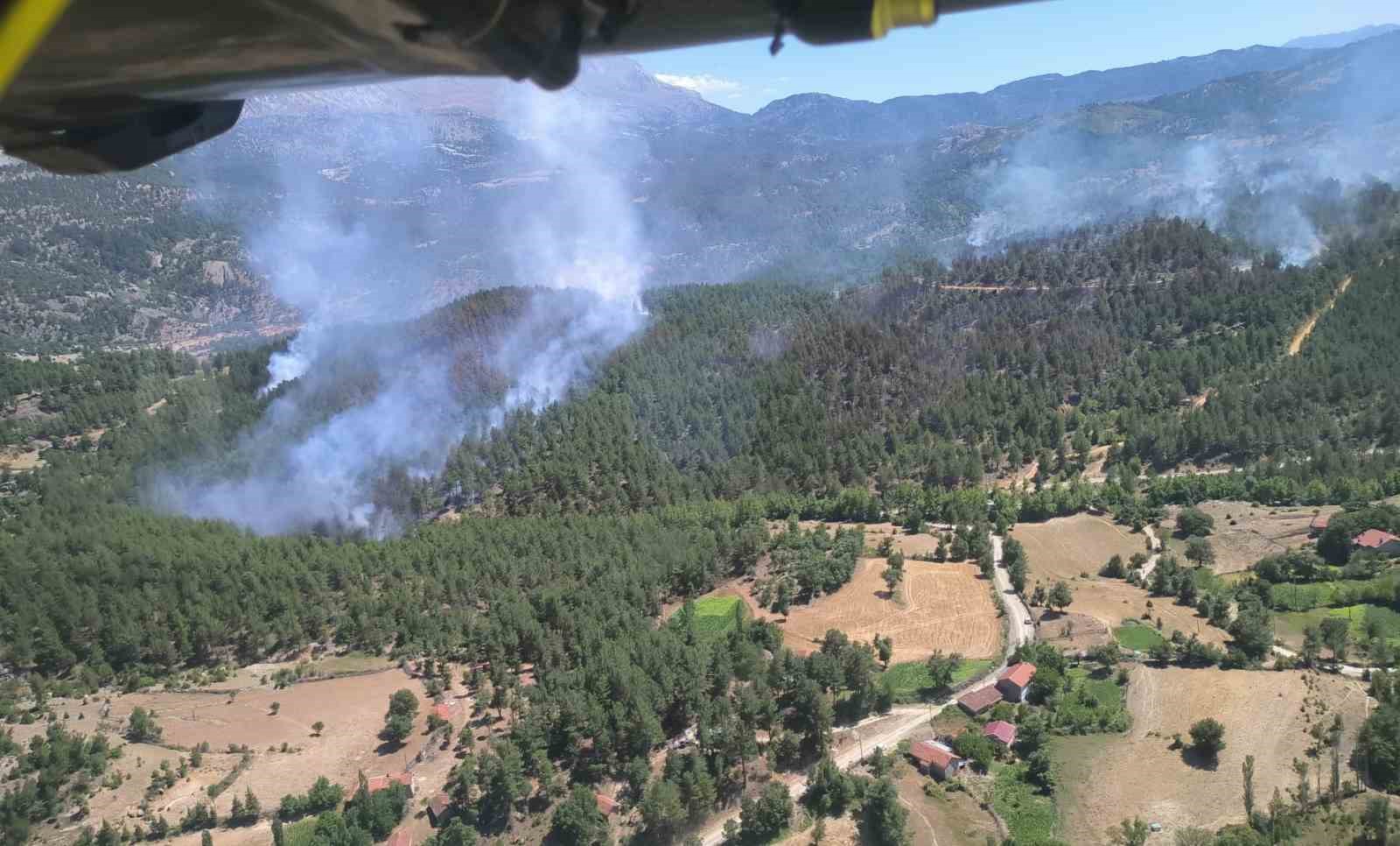 Isparta’daki orman yangını kontrol altına alındı