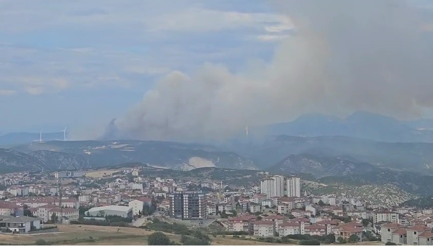 Bilecik’teki orman yangınına müdahale sürüyor: Dumanlar kent merkezine kadar geldi