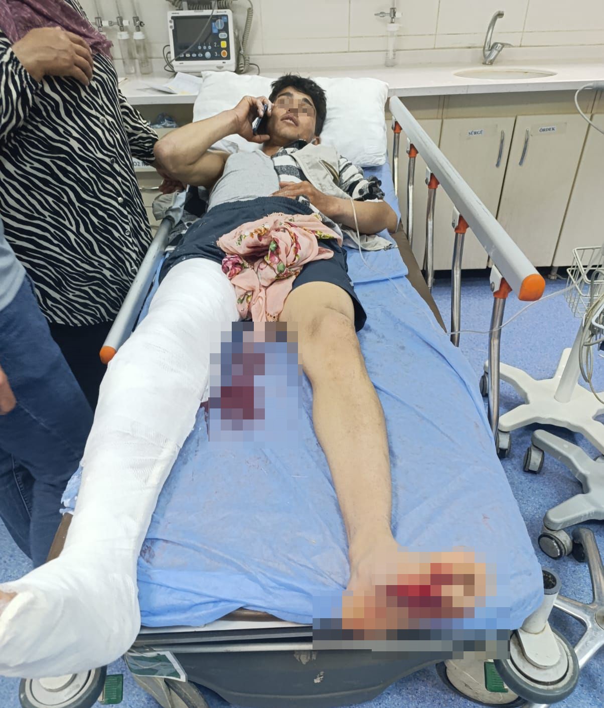 Muş&rsquo;ta ayının saldırdığı &ccedil;ocuk yaralandı
