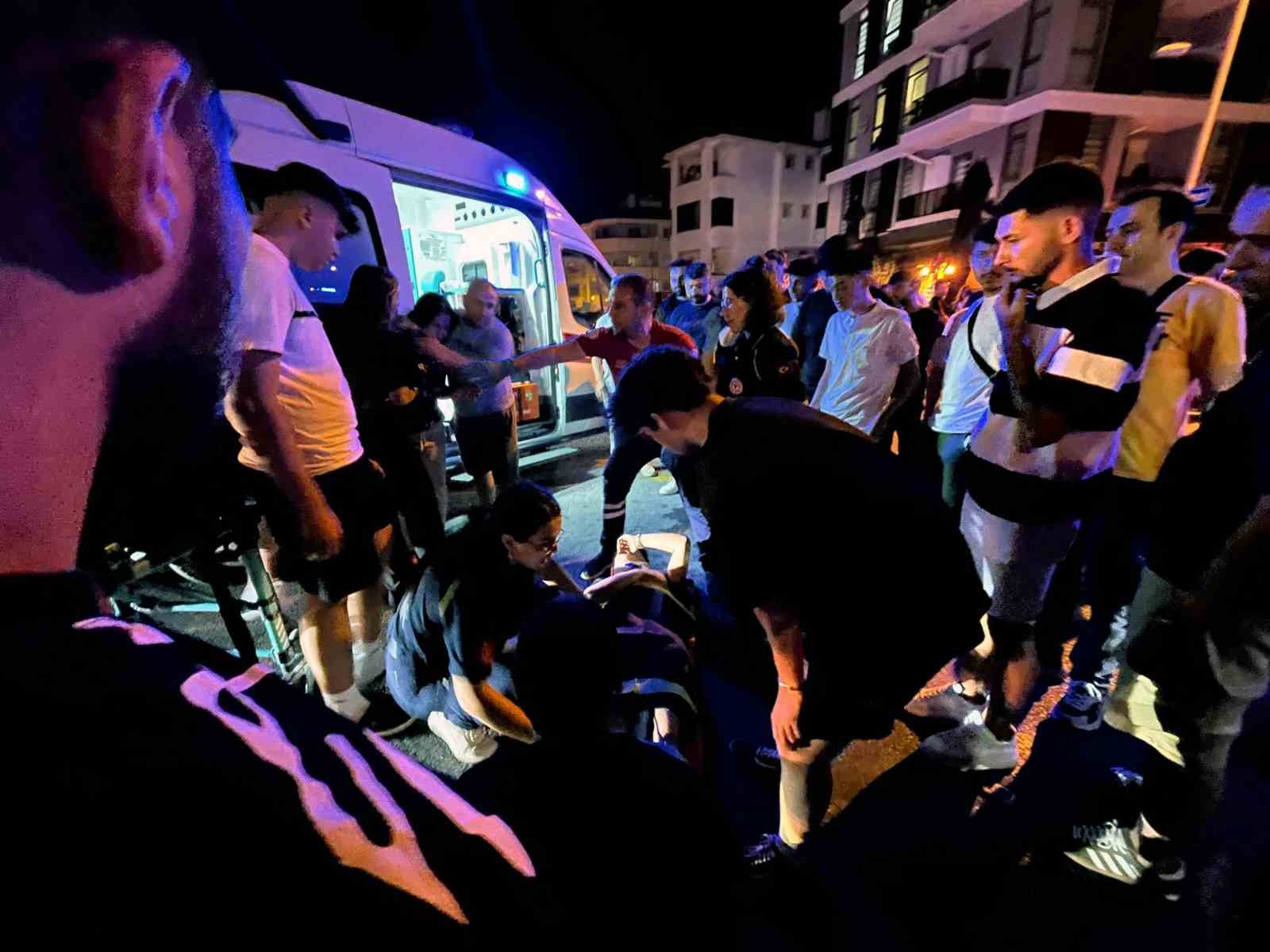 Menteşe’de motosikletler çarpıştı: 2 yaralı