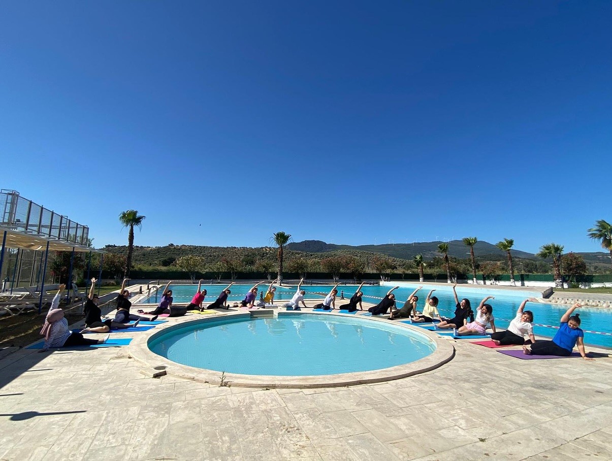 Germencikli kadınlar sporla buluştu