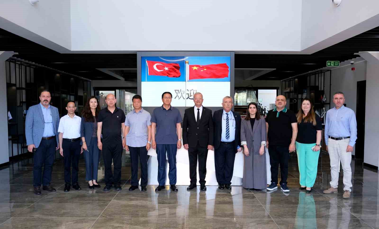 Çinli heyetten Mersin OSB’ye övgü