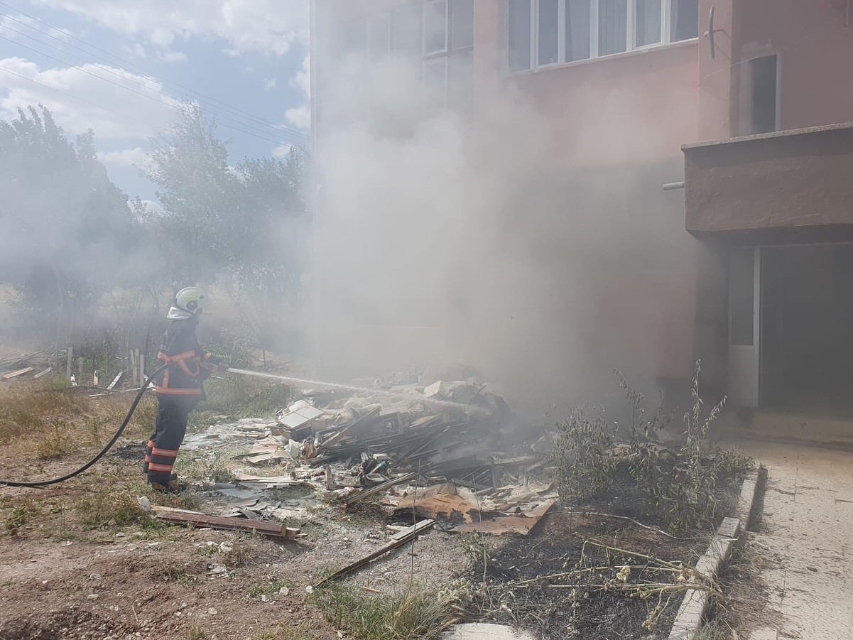 &Ccedil;ankırı&rsquo;da &ccedil;ıkan ot yangını b&uuml;y&uuml;meden s&ouml;nd&uuml;r&uuml;ld&uuml;
