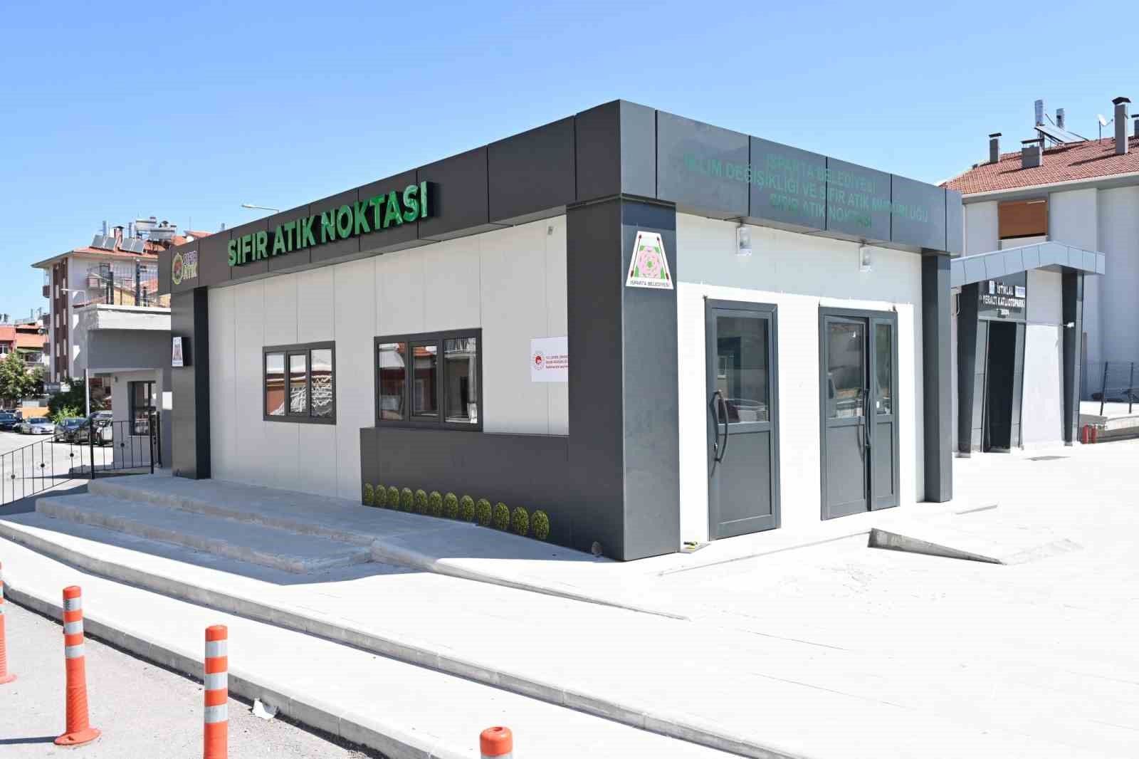 Isparta Belediyesi’nden atık ayrıştırmaya para puan
