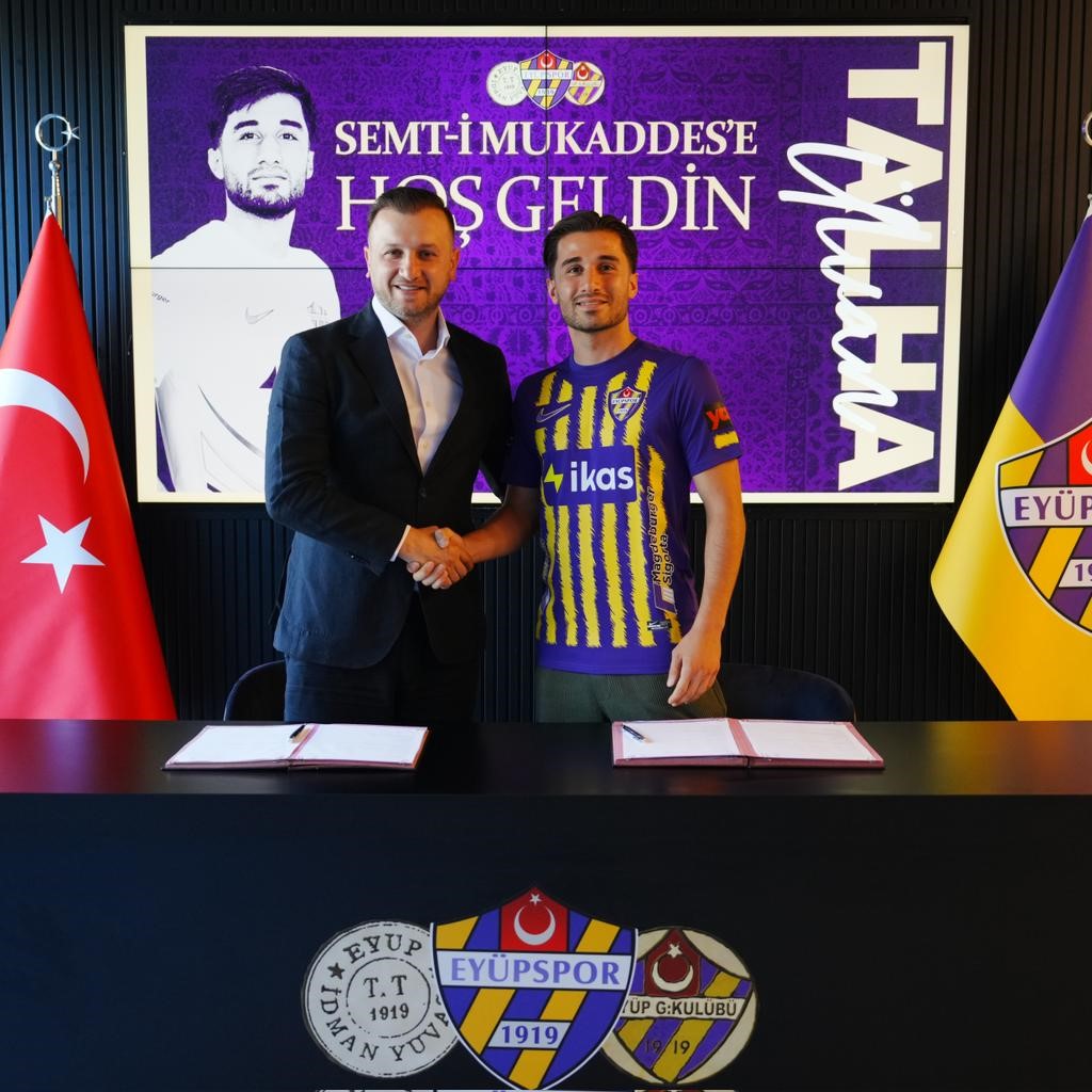Eyüpspor, Talha Ülvan ile 3 yıllık sözleşme imzaladı
