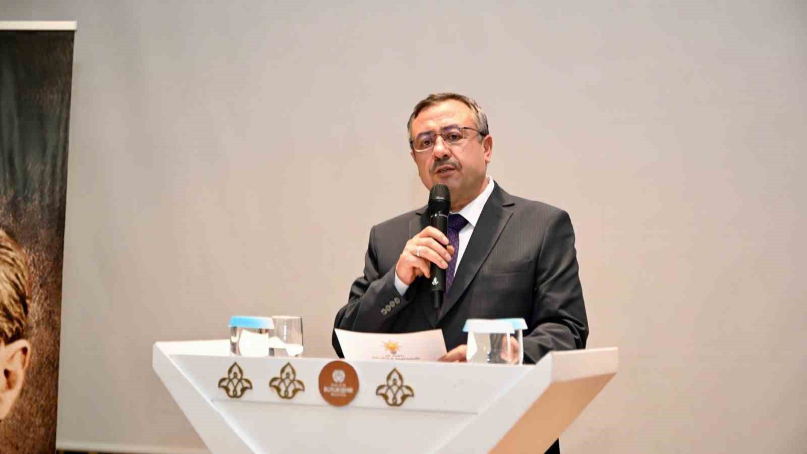 AK Parti Malatya İl Başkanı Ali Bakan’dan Özgür Özel’e sert tepki