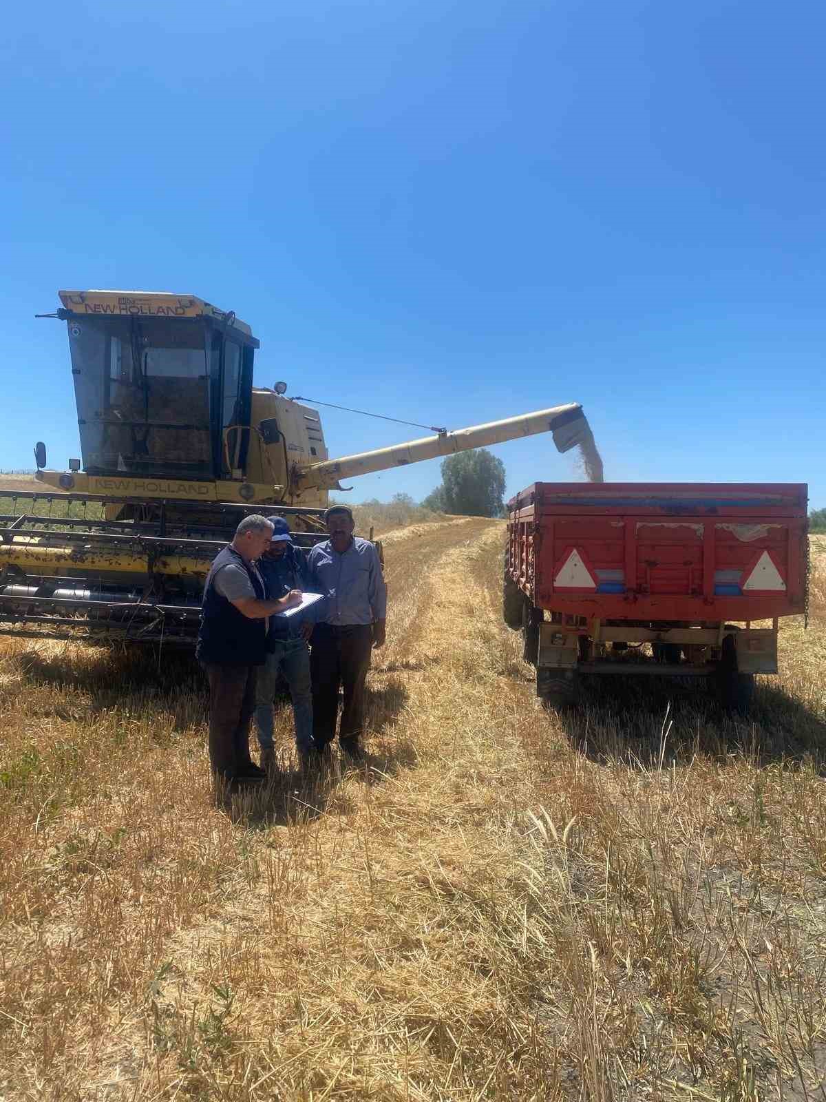 Beyşehir’de hasat ve biçerdöver denetimleri