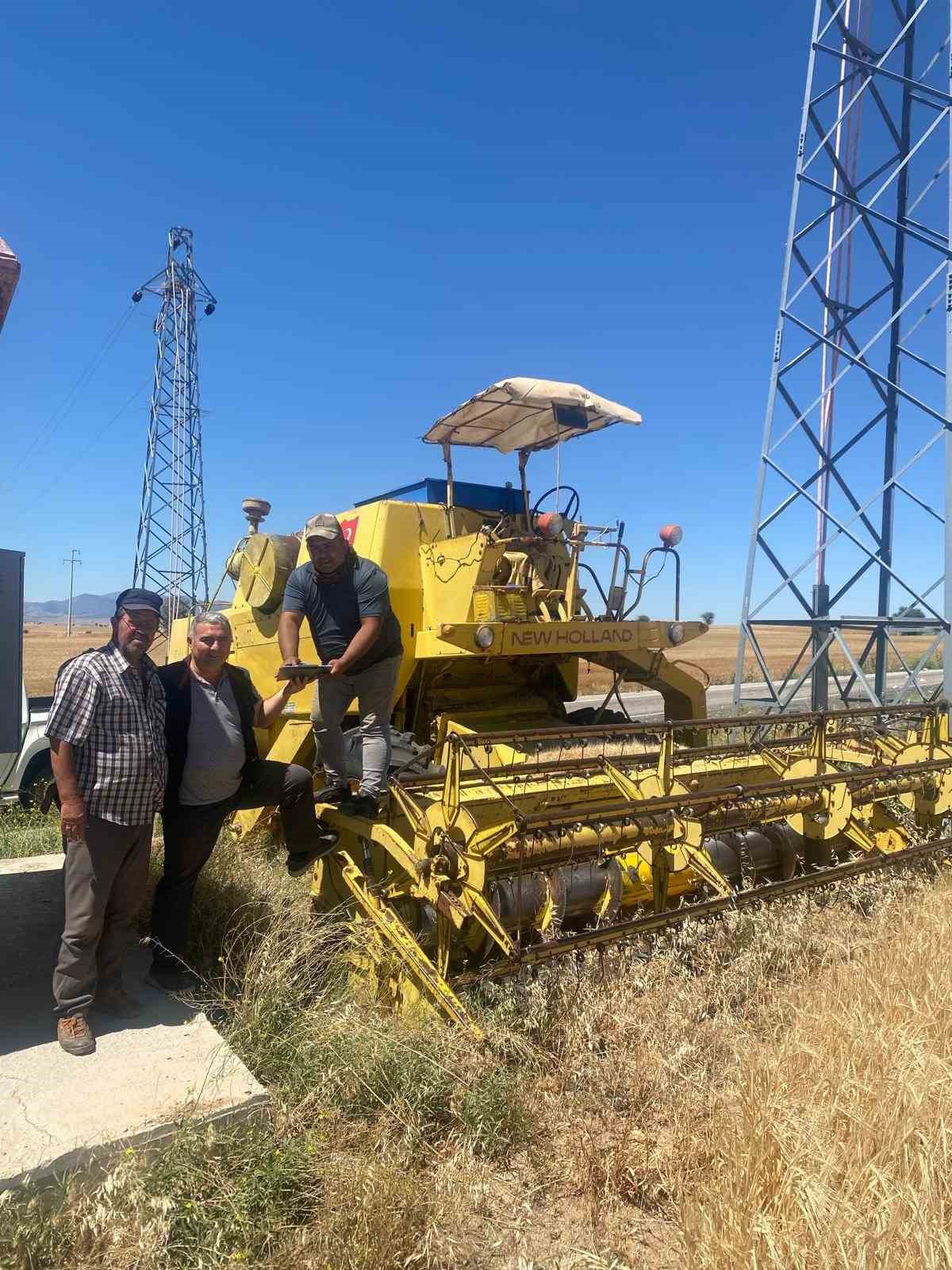 Beyşehir&rsquo;de hasat ve bi&ccedil;erd&ouml;ver denetimleri
