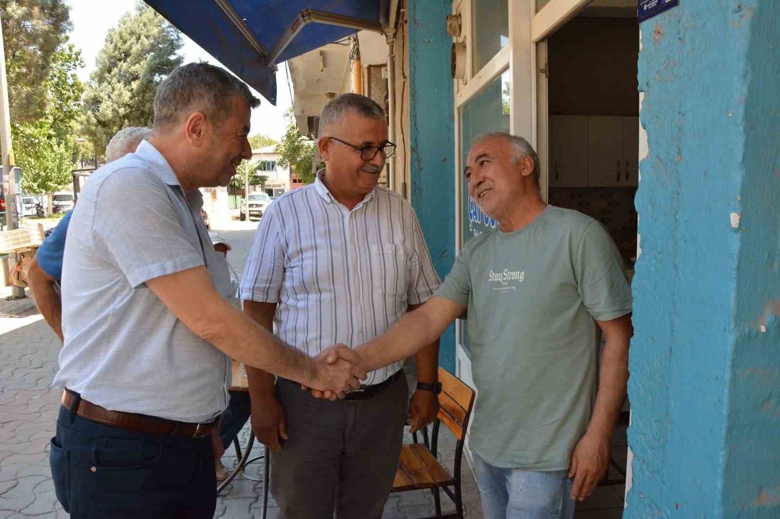 Başkan Künkcü, Germencik esnafıyla bir araya geldi