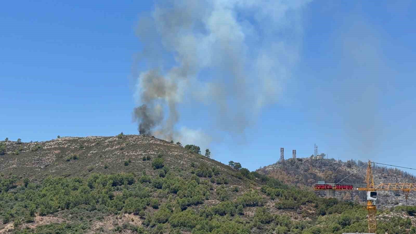 Gazipaşa’da ormanlık alandaki yangın kontrol altına alındı