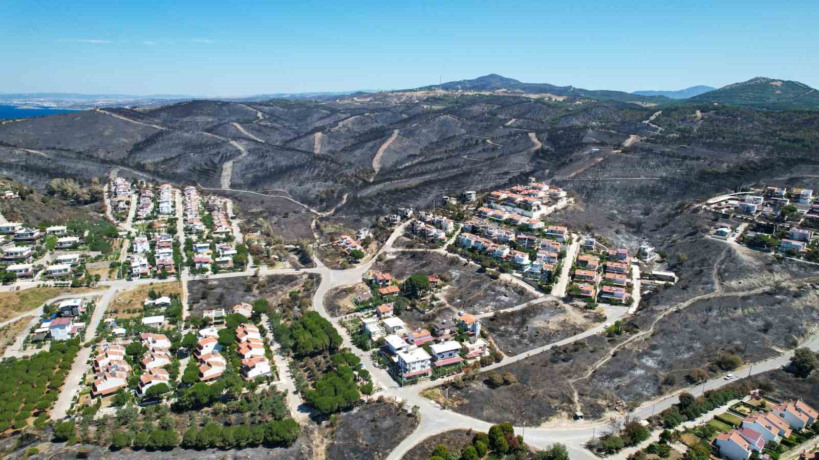 Yangından geriye gözyaşı kaldı