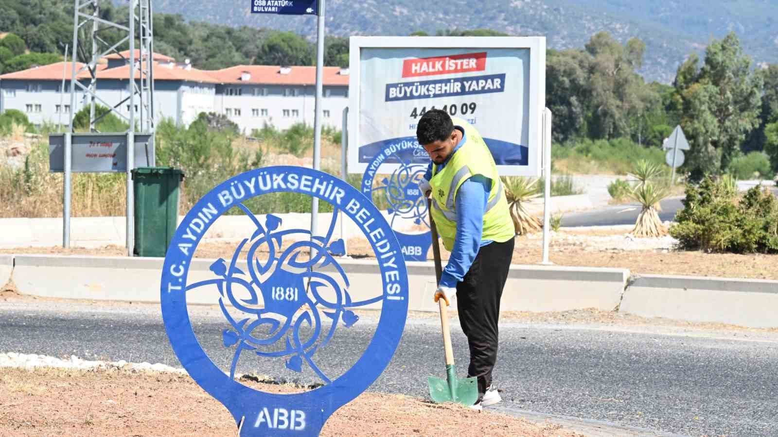 Büyükşehir ekiplerinden Germencik’te eşzamanlı çalışma