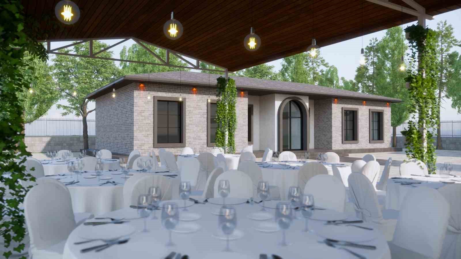 Kır düğün alanları Melikgazi’ye renk katacak