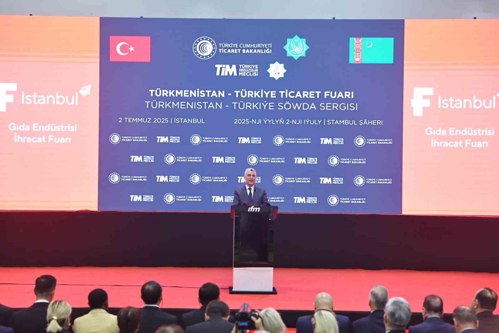 Bakan Bolat: ‘‘ Türkmenistan ile 5 milyar dolarlık ticaret hacmine ulaşmayı hedefliyoruz’’