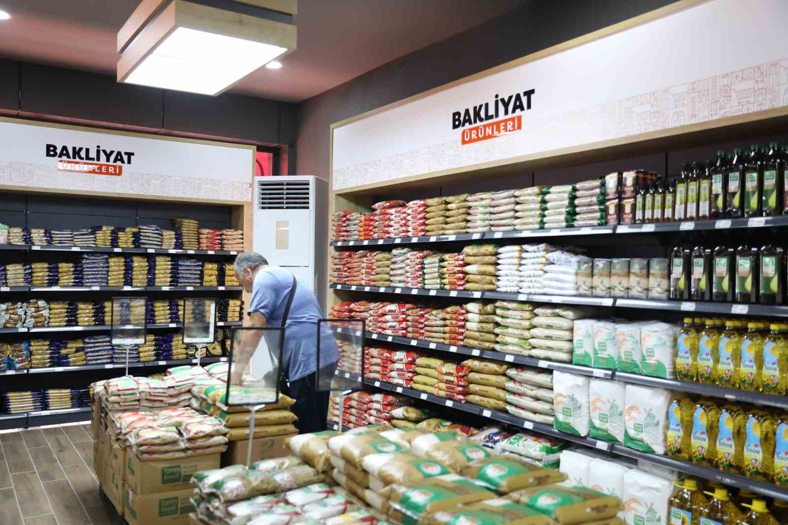 Samsun Büyükşehir Belediyesi "market" açtı
