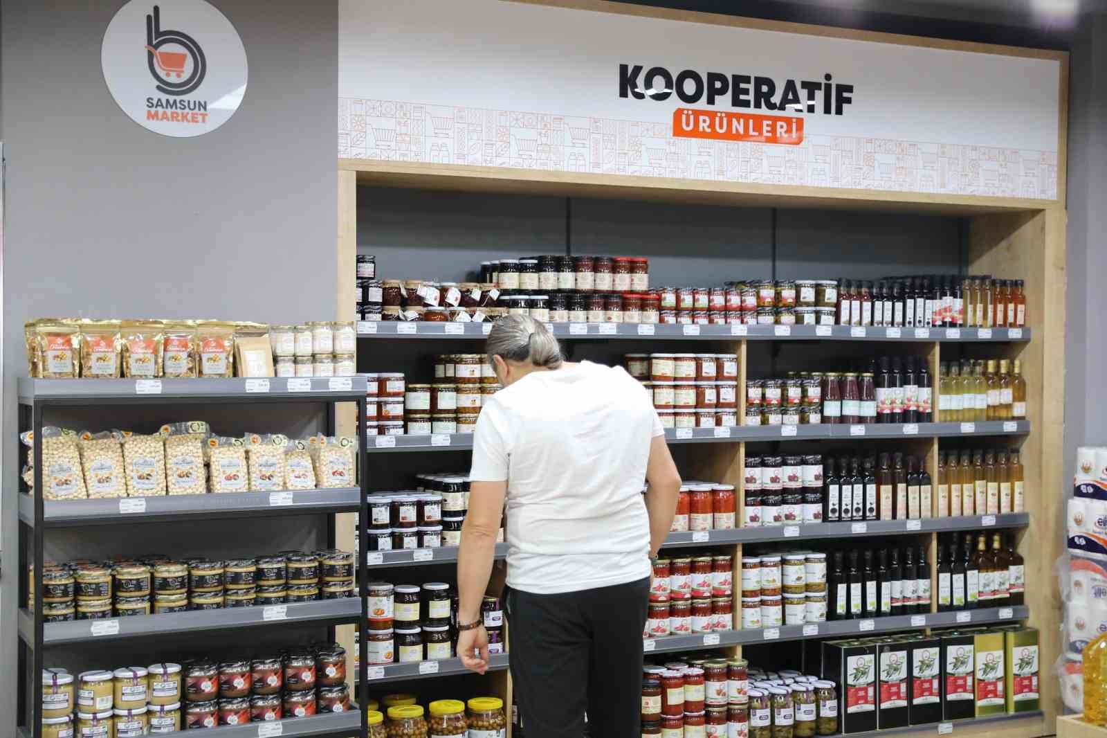 Samsun B&uuml;y&uuml;kşehir Belediyesi "market" a&ccedil;tı
