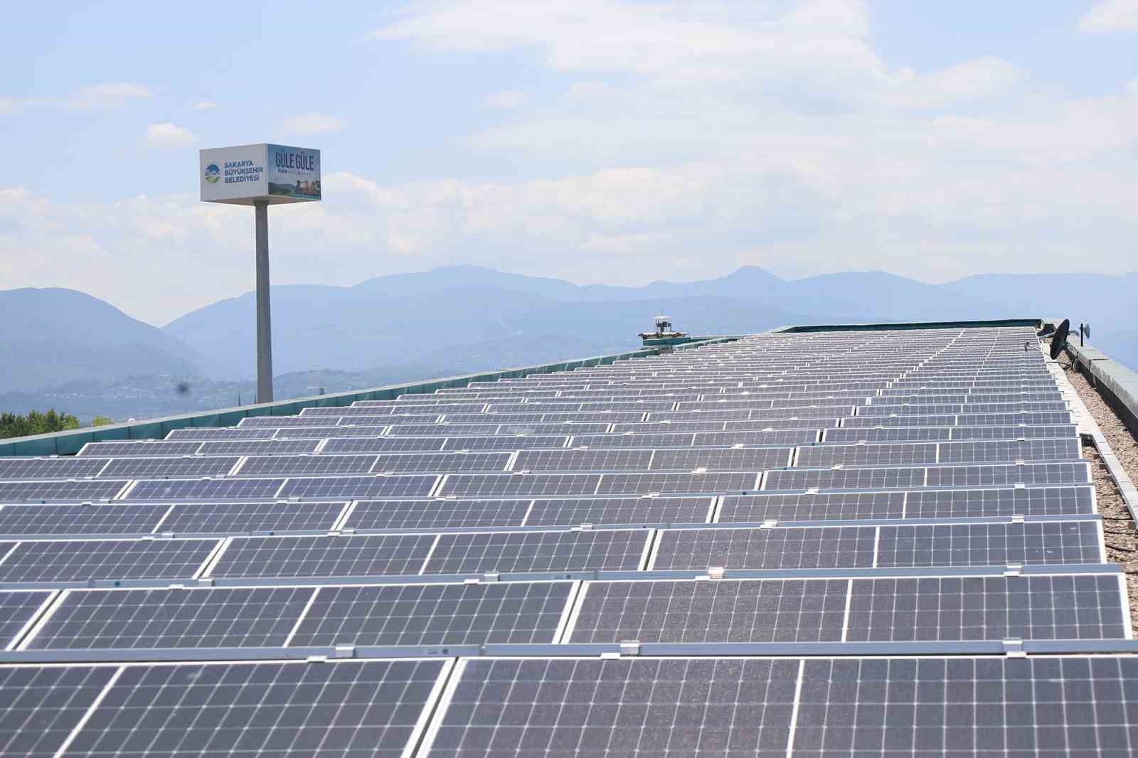 Sakarya’nın ilk çatı GES projesinde tam kapasiteyle enerji üretimi başladı