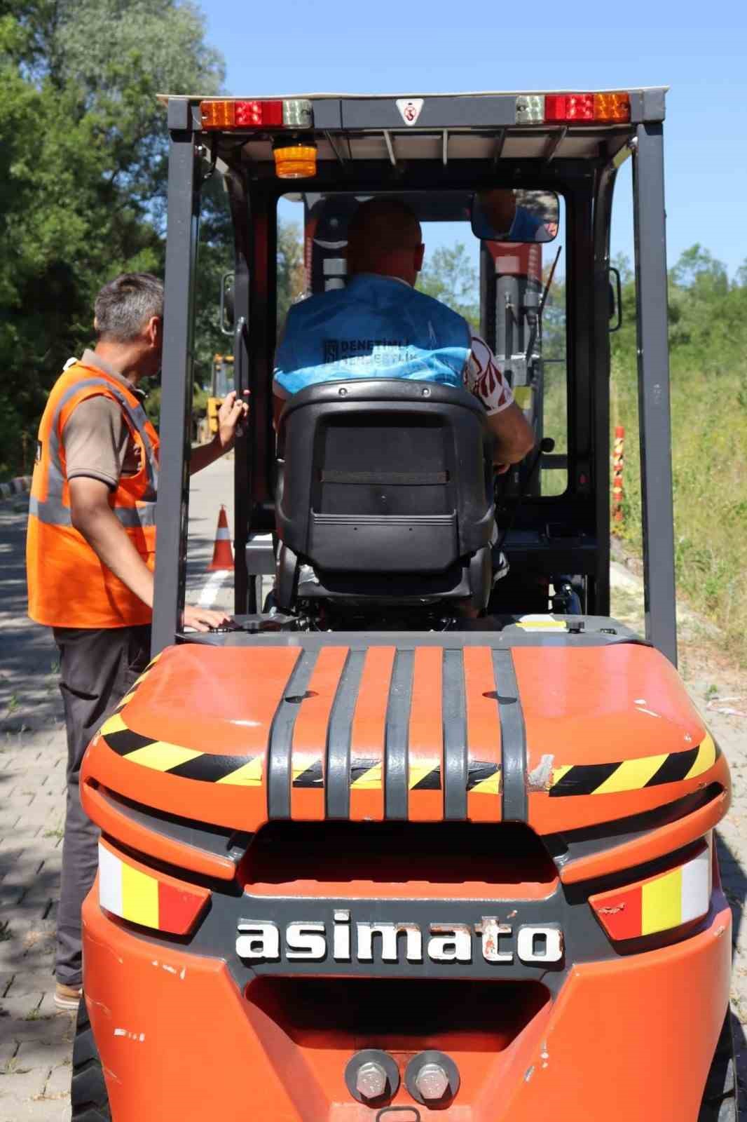Forklift Eğitimi kapsamında usta &ccedil;ırak buluşmaları
