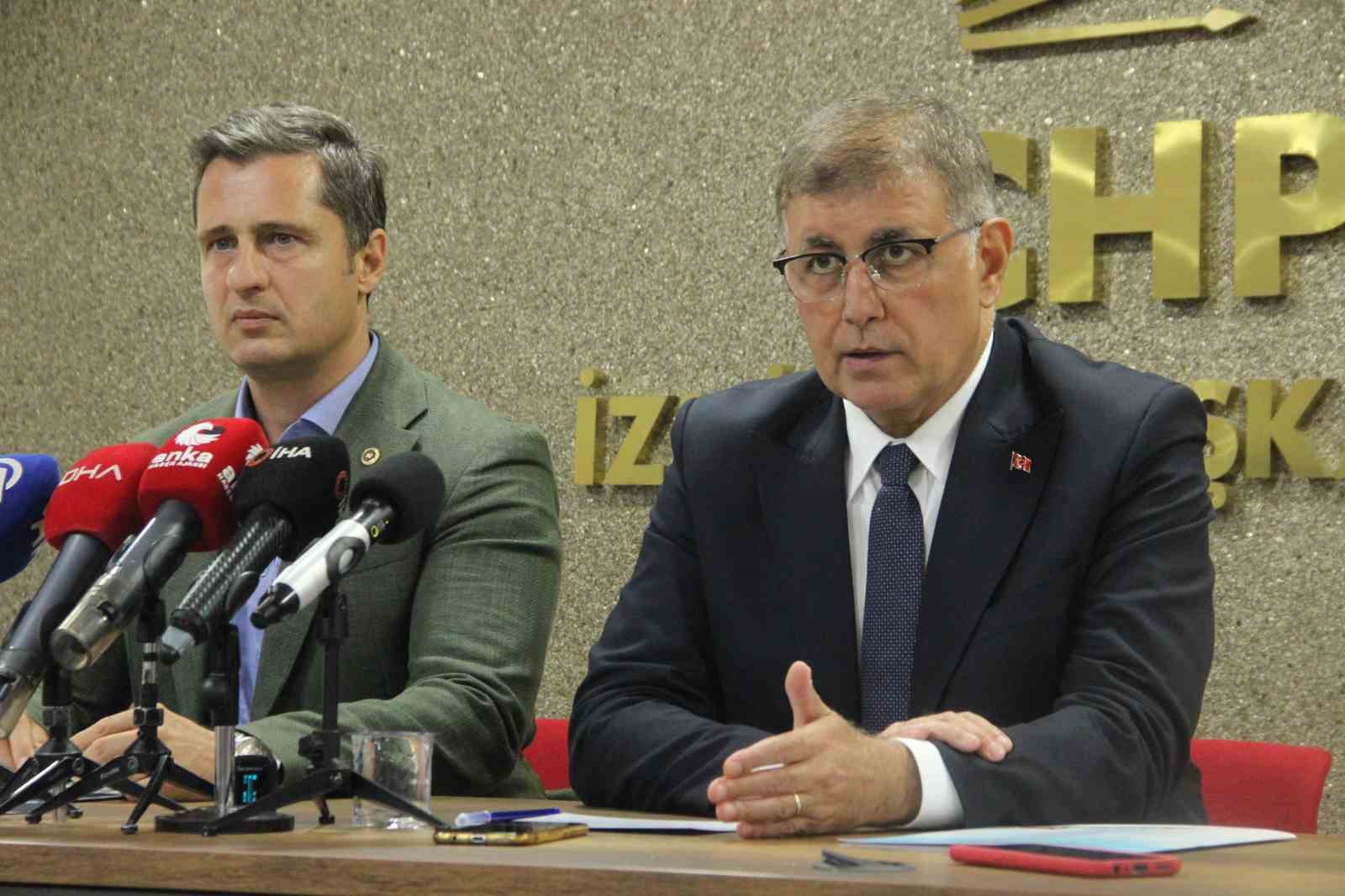 CHP Parti Sözcüsü Yücel ve Başkan Tugay İzmir’deki gözaltıları değerlendirdi