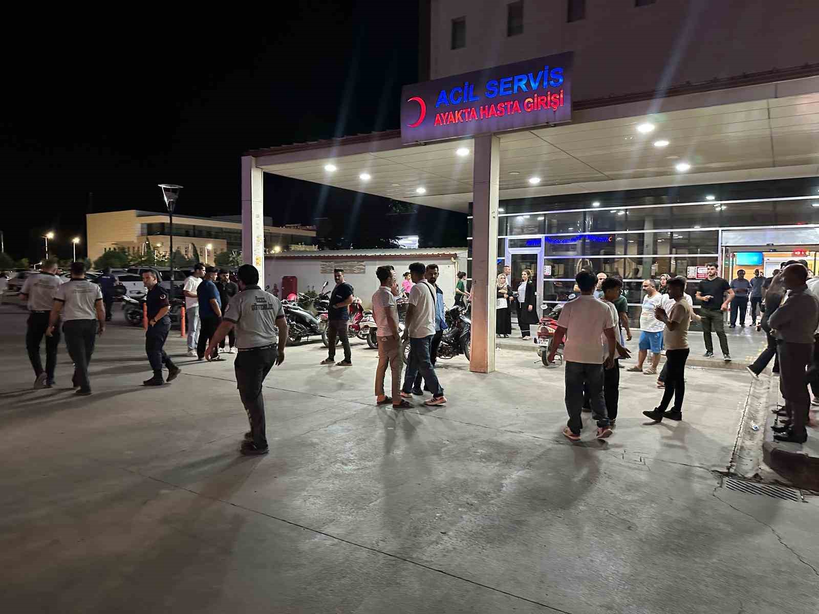 Hastanede iki grup arasında kavga