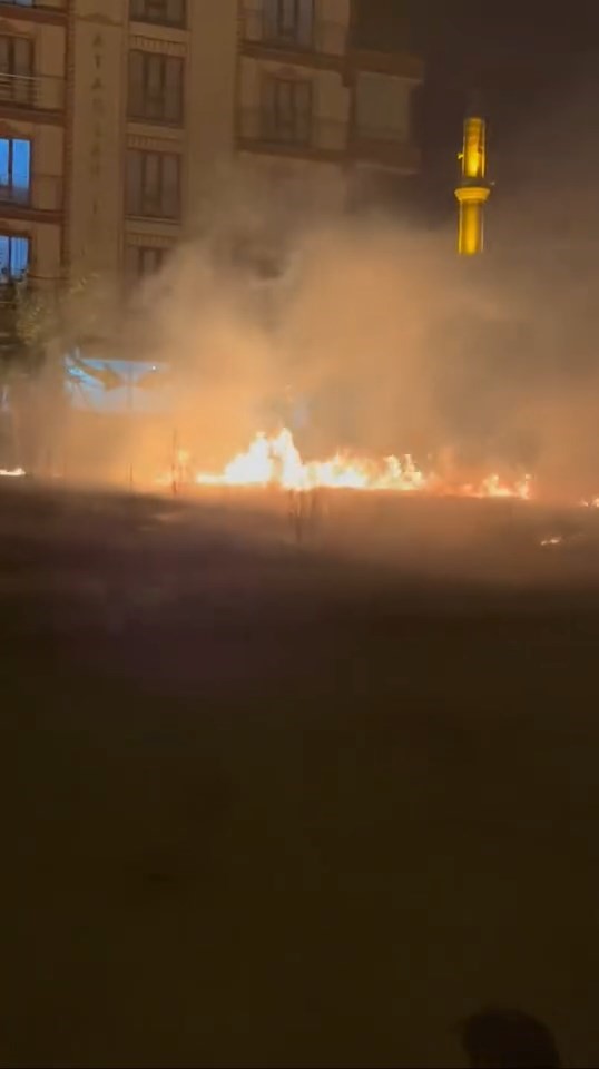 Elazığ&rsquo;da ot yangını s&ouml;nd&uuml;r&uuml;ld&uuml;
