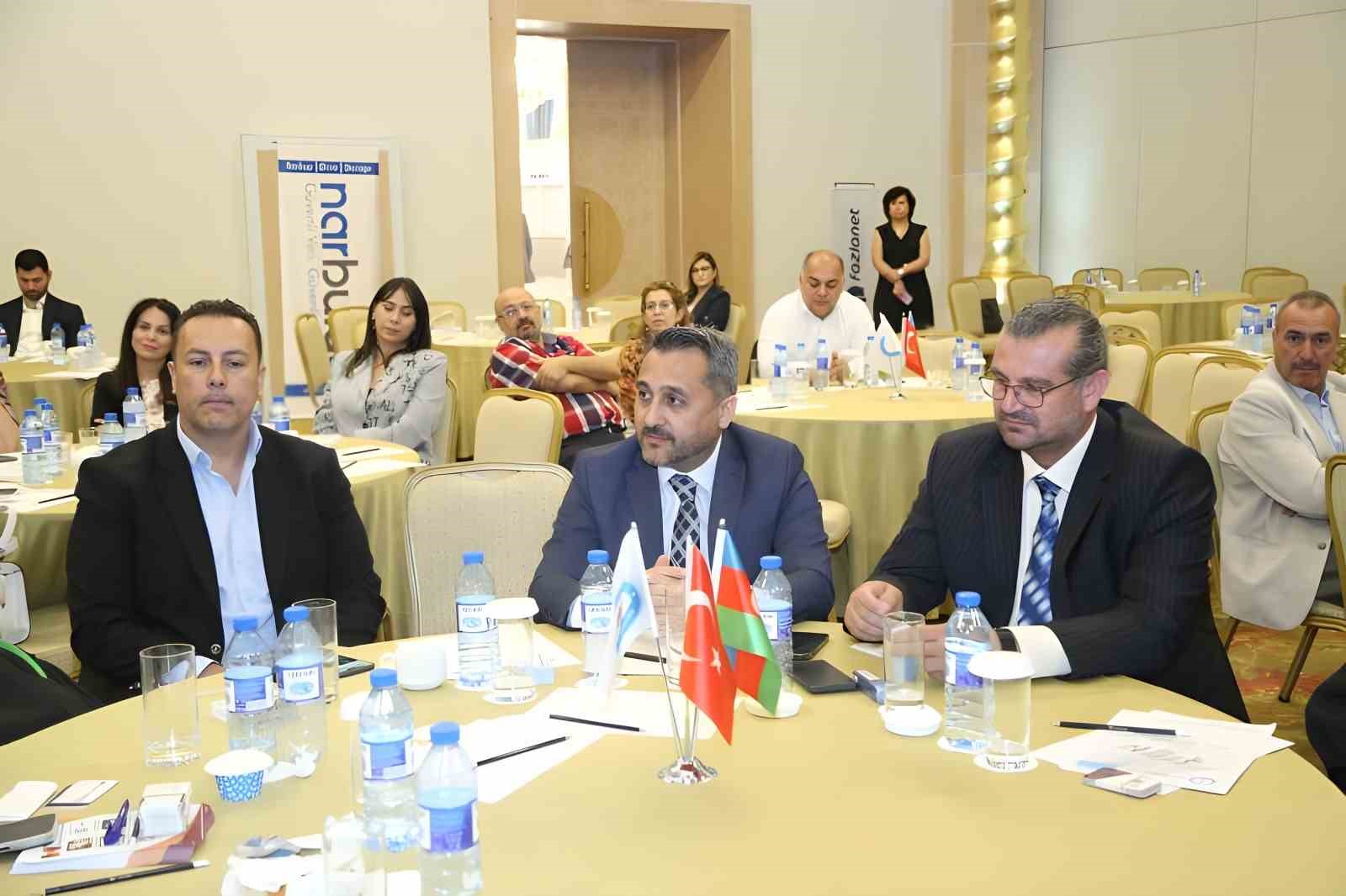 İZAZDER’den, Bakü’de stratejik ekonomik iş birliği buluşması