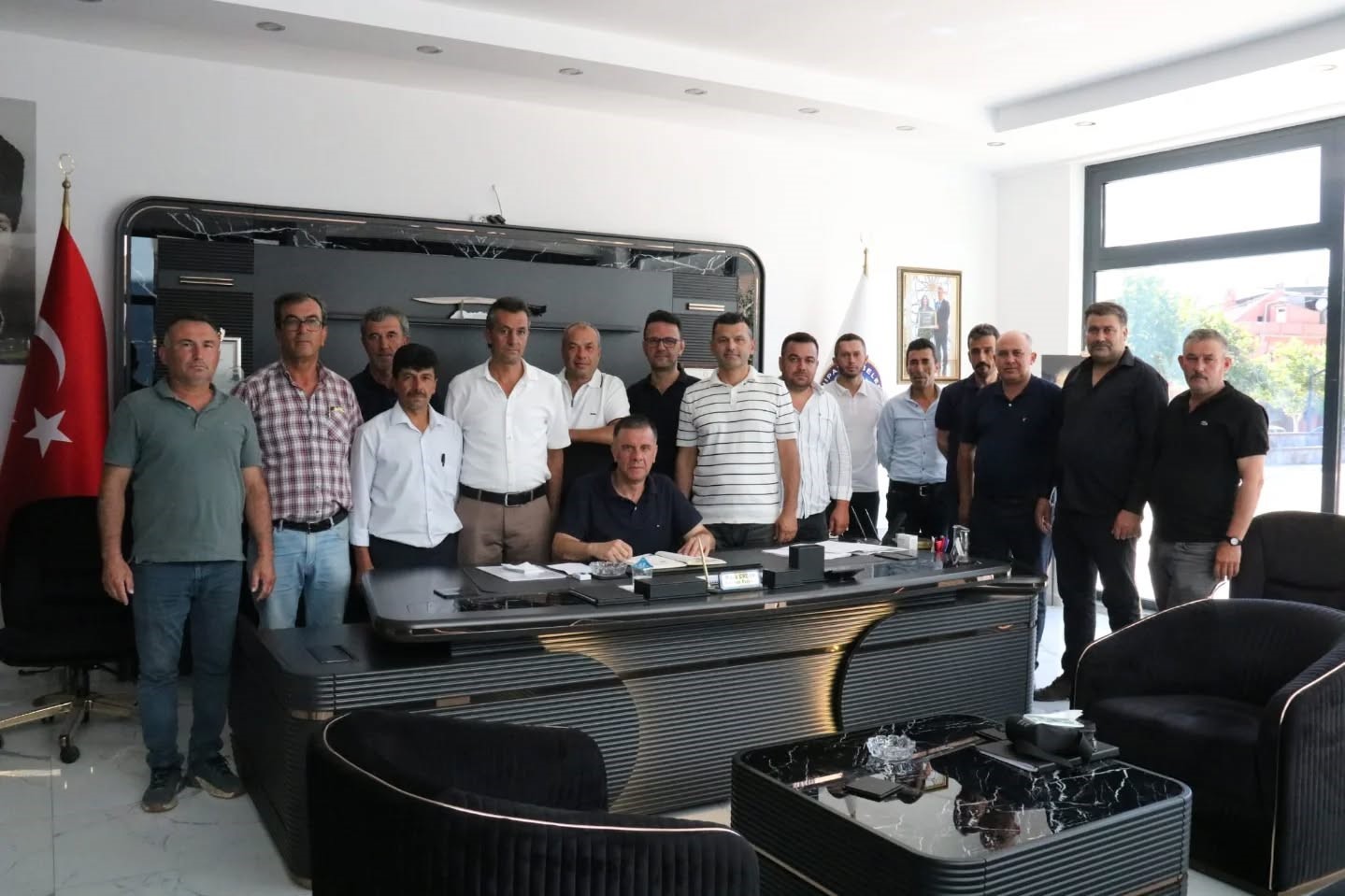 Yenipazar Belediye Başkanı Ercan, muhtarları ağırladı