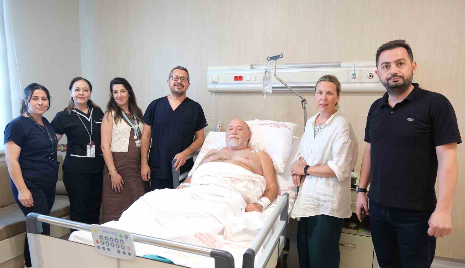 Rus hasta Mersin Şehir Hastanesi’nde sağlığına kavuştu