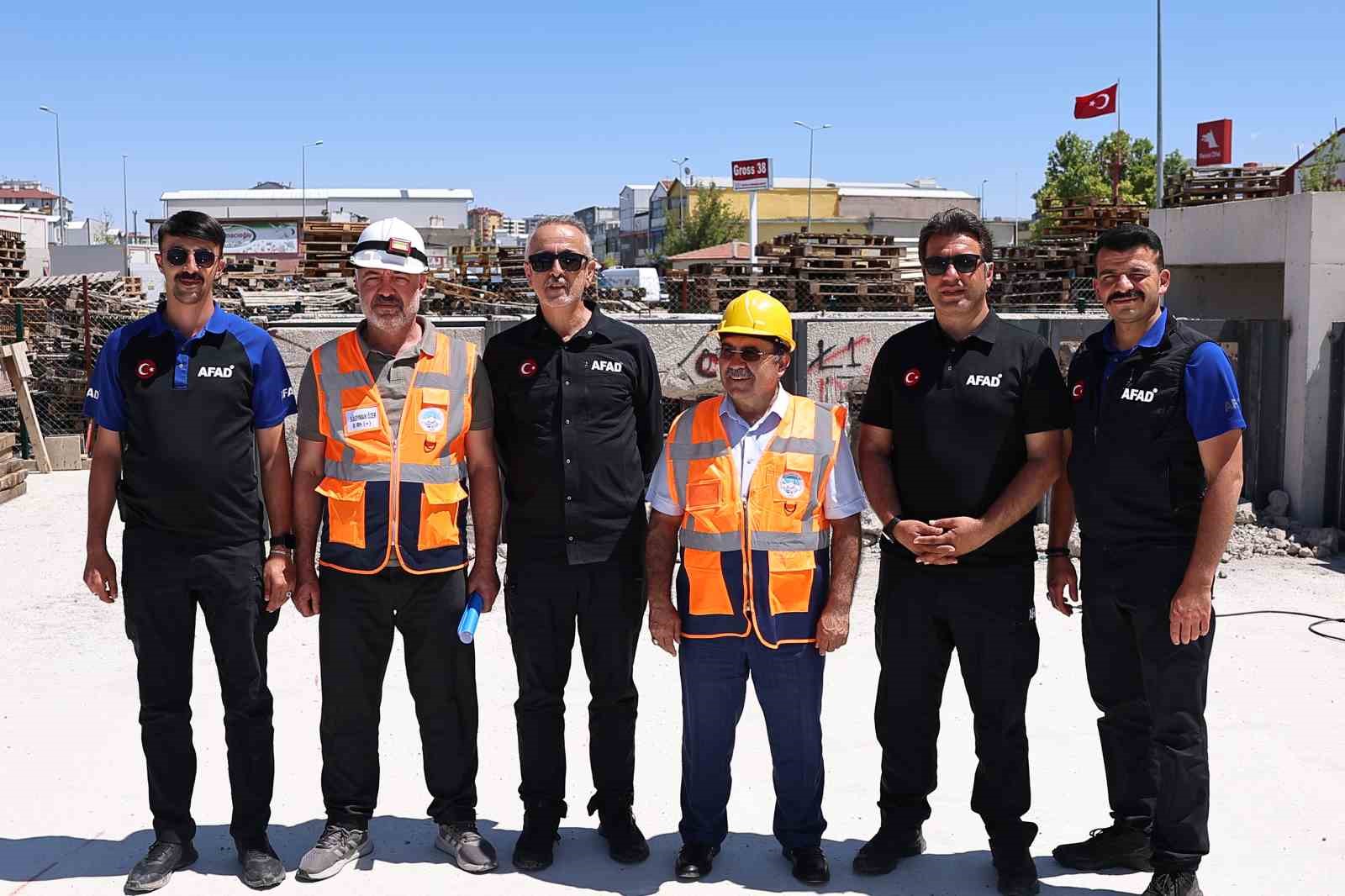 Kayseri Büyükşehir ve AFAD’dan afetlere hazırlıkta saha eğitimleri