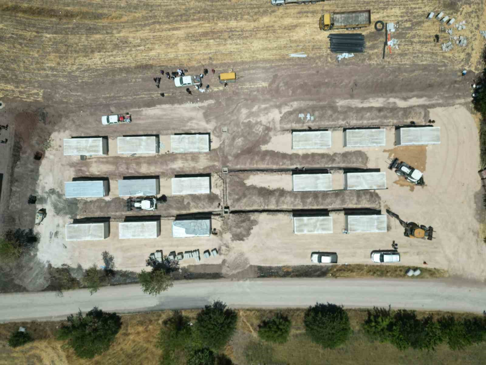 Bilecik&rsquo;te yangın sonrası konteyner kentler kuruluyor
