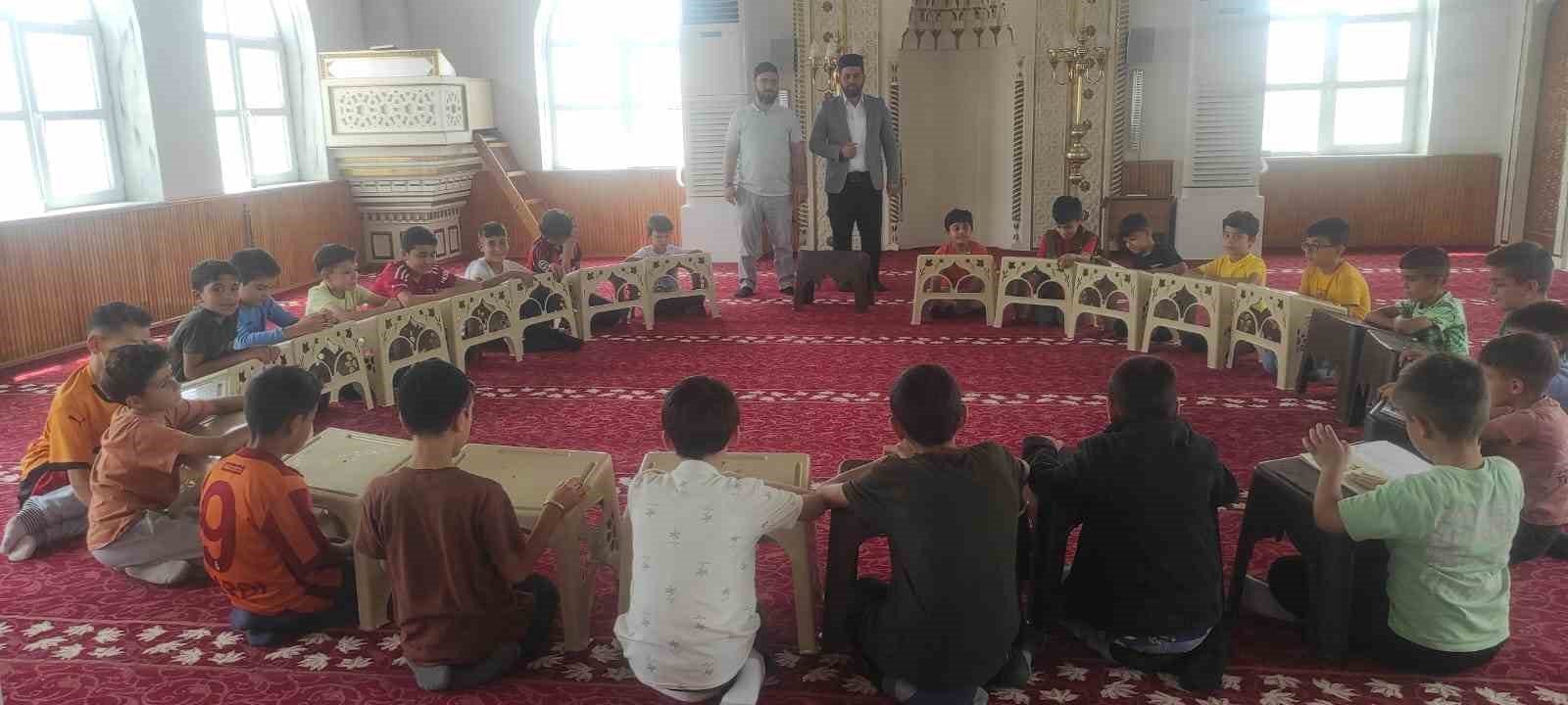 Çekerek’te yaz Kuran kurslarına yoğun ilgi
