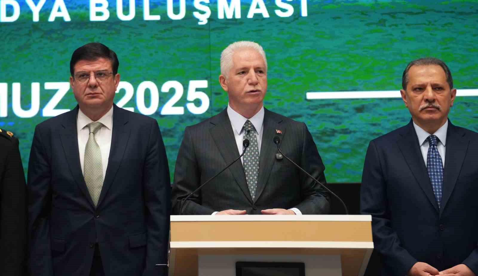 İstanbul Valisi Davut G&uuml;l, 2025 yılının 6 aylık emniyet verilerini a&ccedil;ıkladı
