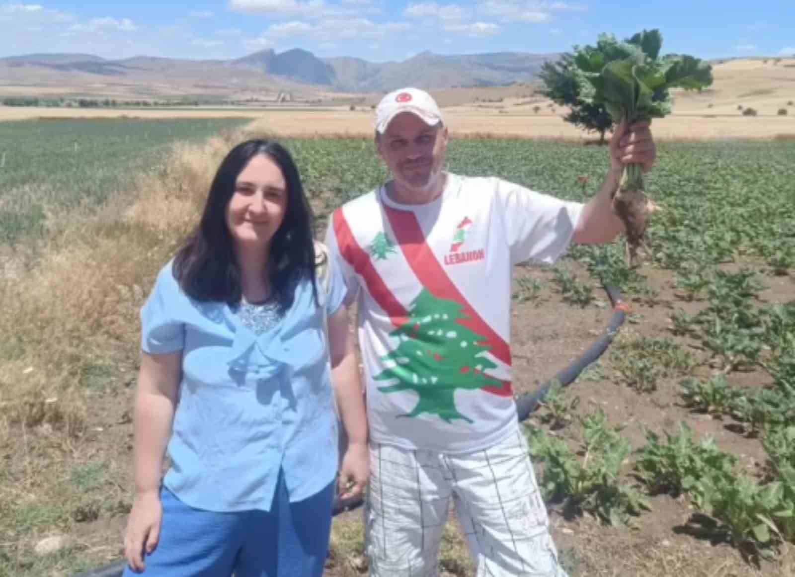 İlk kez şeker pancarı tadan Bulgar turistten renkli tepkiler