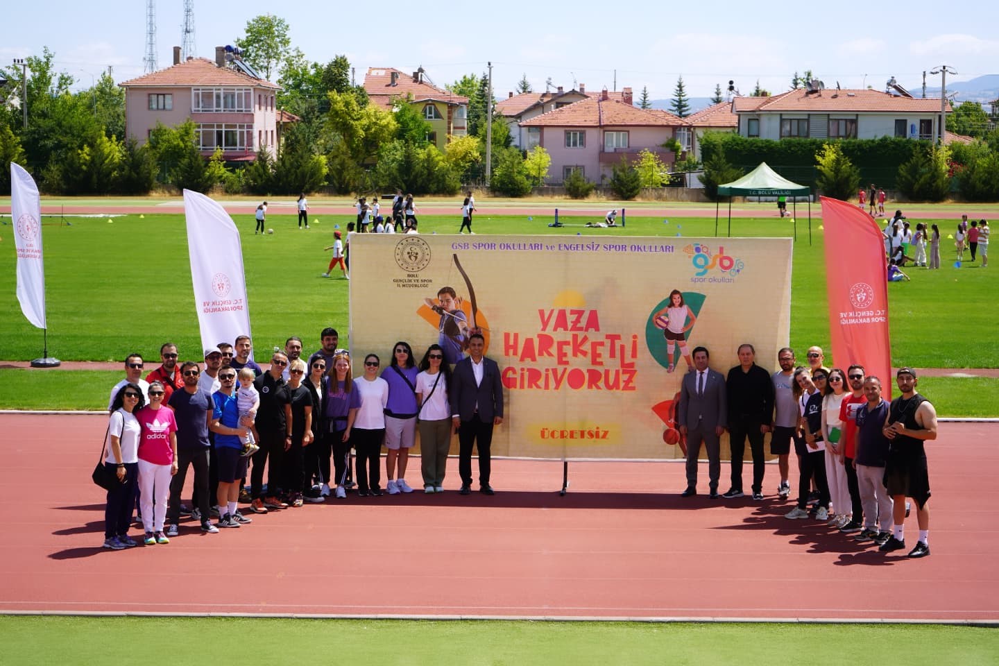 Bolu’da ücretsiz spor okulları başladı
